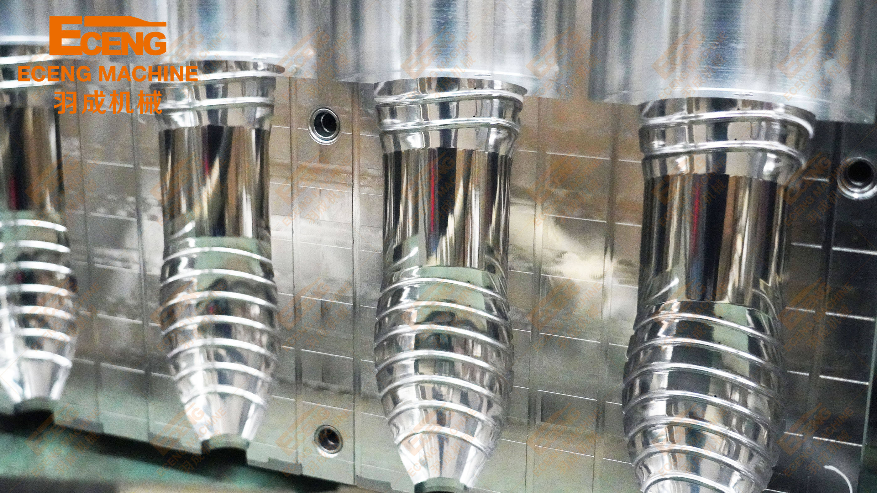 product eceng 4 cavity bottle blower machine mould blowing mold841-6