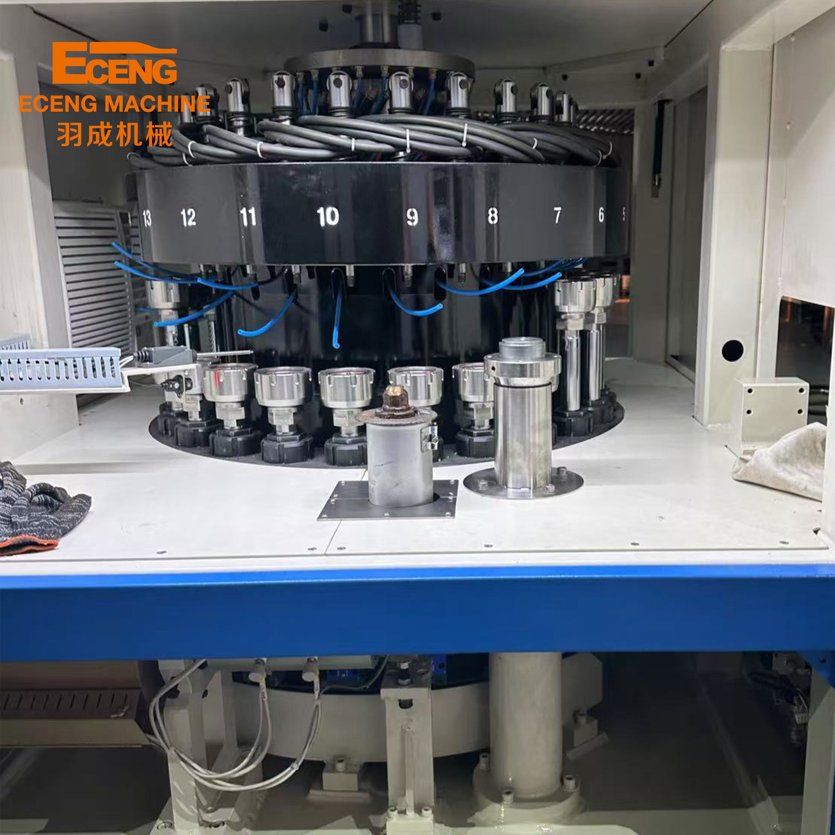 product efficient rotary plastic closure making machine bottle cap making machine compression moulding cap production lines equipment-9