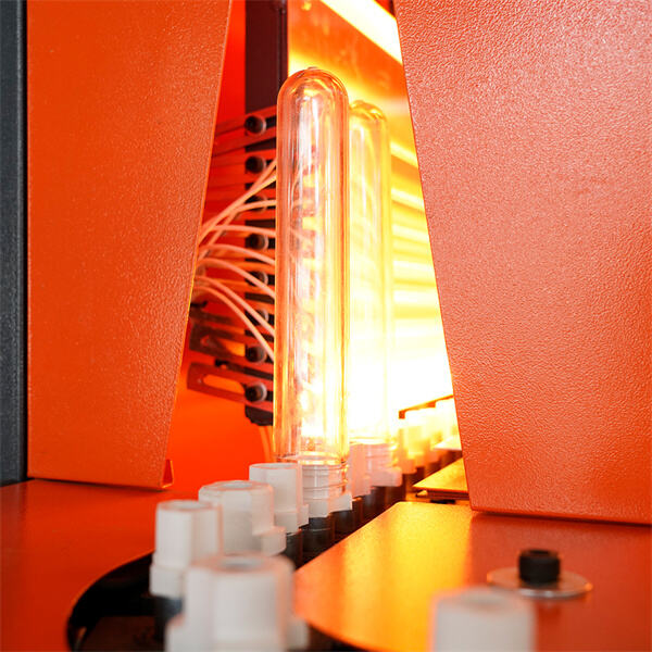 What are the key features of a high-performance semi automatic pet blow molding machine?