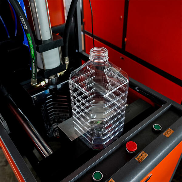 Easy operation and maintenance of semi automatic pet bottle blowing machine