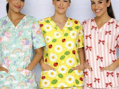 Top Colors for a Women Scrub Set in Dental and Eye Clinics