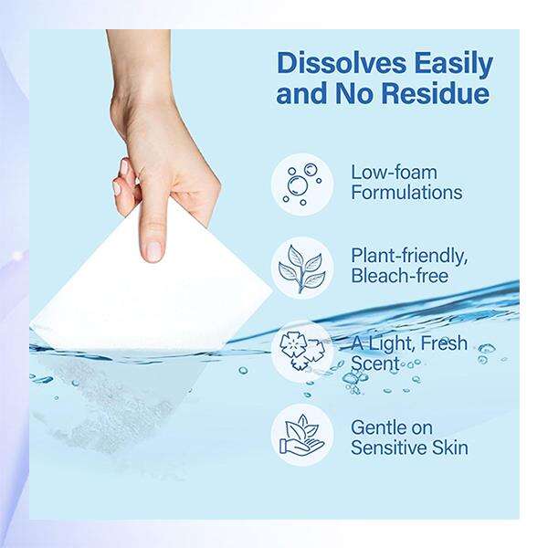 How do environmentally friendly laundry detergent sheets work?