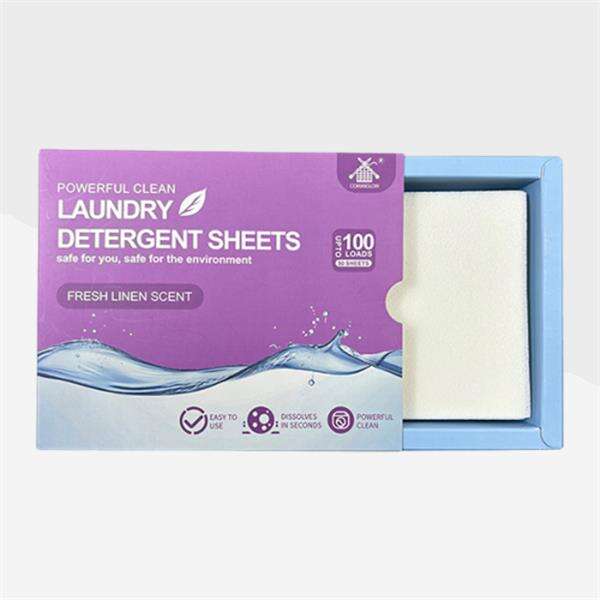 Say goodbye to chemicals with natural detergent sheets