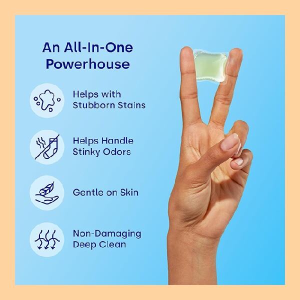 Wholesale options for laundry detergent pods in bulk quantities