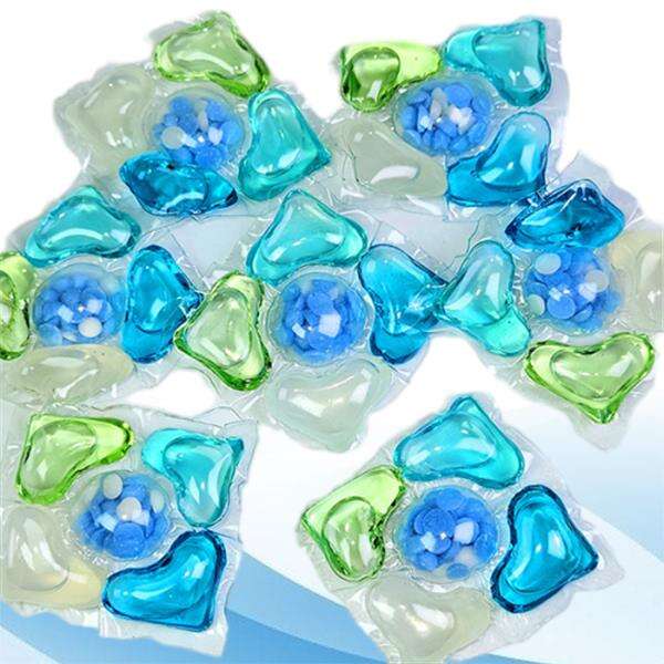 How many natural detergent pods should I use per load of laundry?