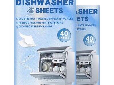 Unscented Dishwasher Detergent Capsules: Perfect for sensitive noses and allergies