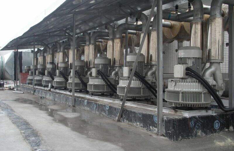 Welding soot extraction