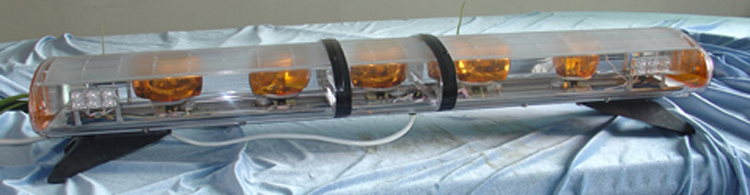 product lyaf 12v clear rotating warning light rotating full lightbar for car-1