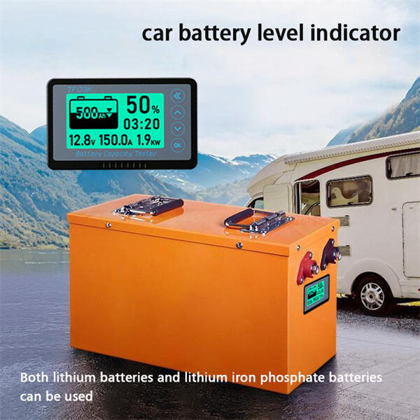 Security in Car Battery Level Indicator