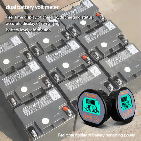 Innovation in Dual Battery Volt Meter: