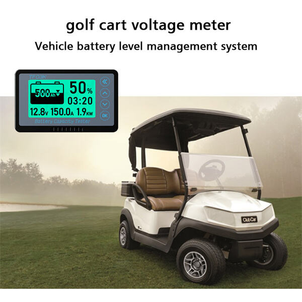 Innovation behind the golf cart voltage meter