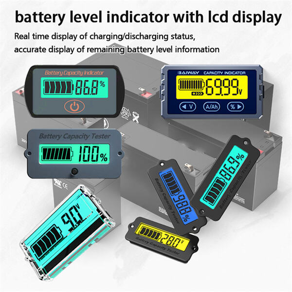 Revolutionary Battery Level Indicator with LCD Display