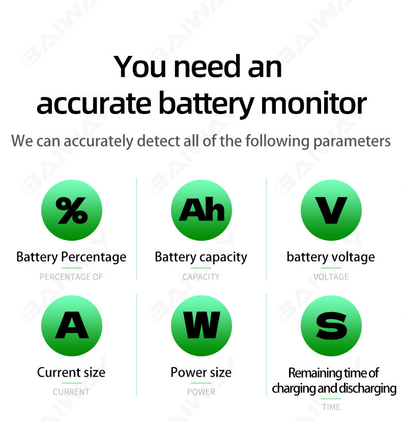 100V Battery indicator monitor 350A High Precision manufacture