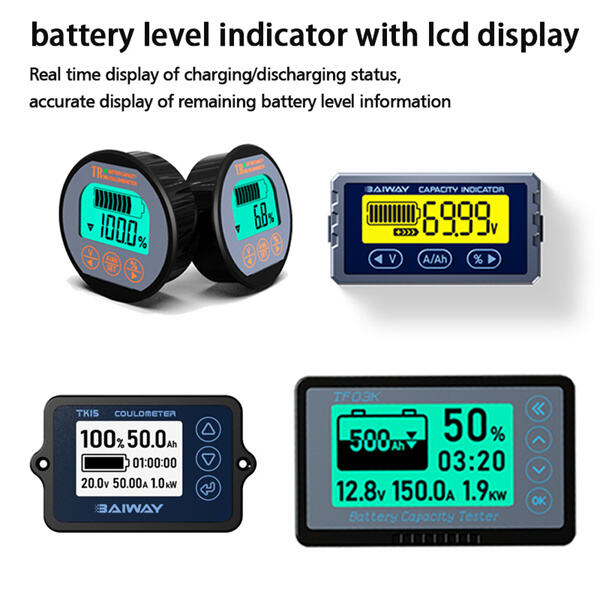 Utilizing a Battery Level Indicator with LCD Display