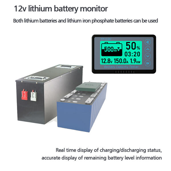 Usage of The 12v Lithium Battery Monitor