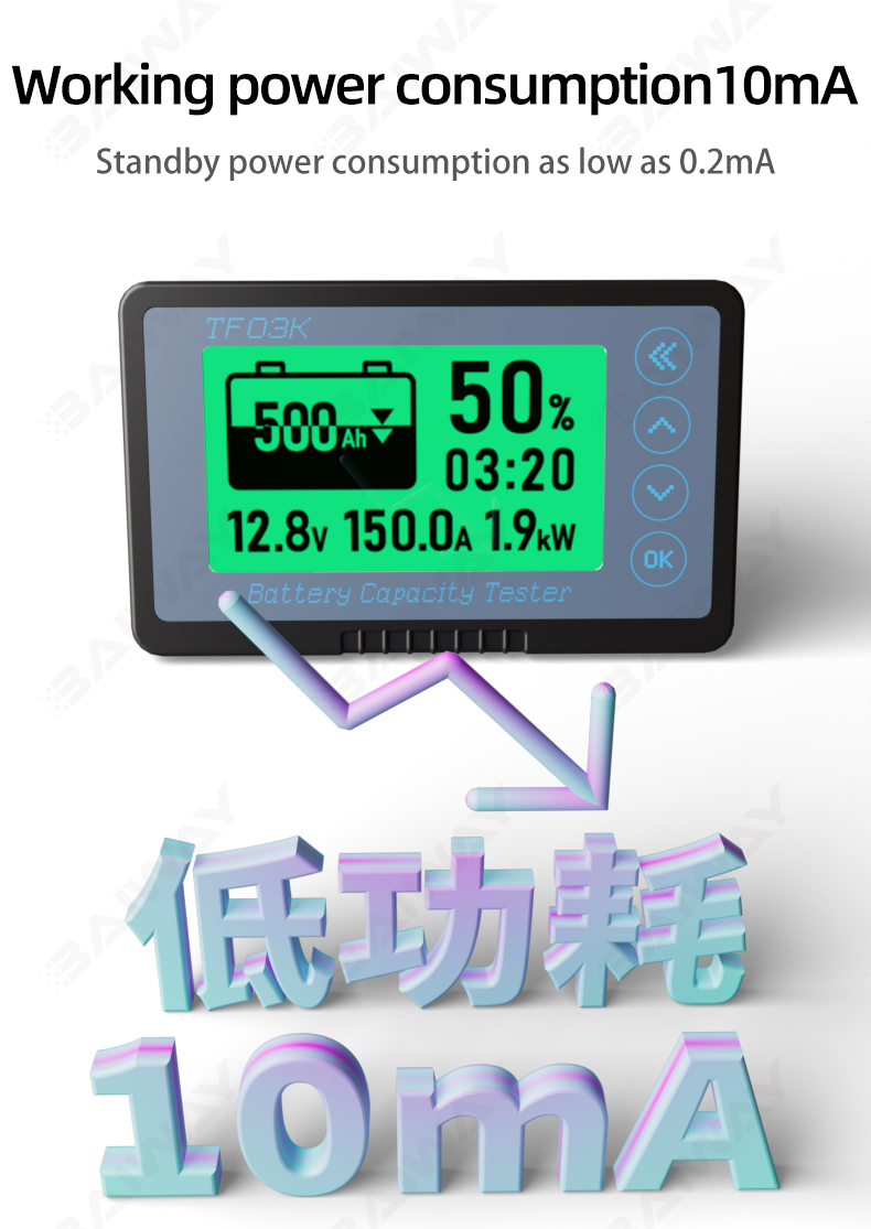 100V Battery indicator monitor 350A High Precision manufacture