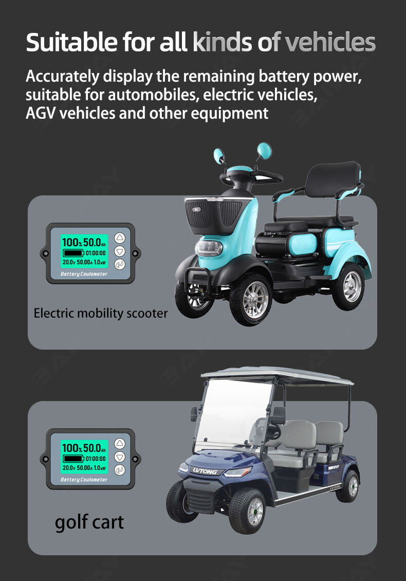 Battery Charge discharge LCD Car battery Voltage Capacity tester details