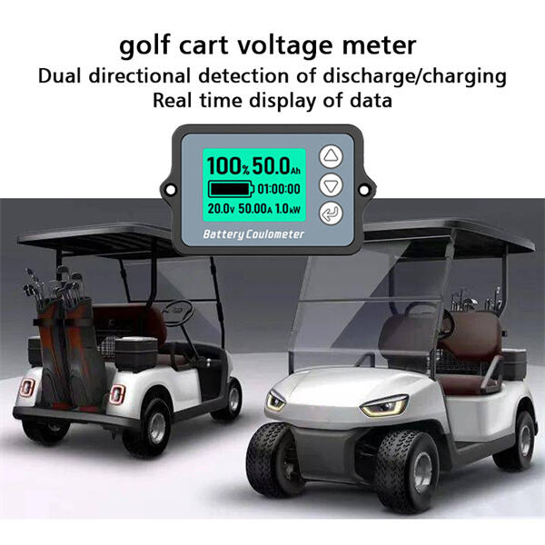 Safety Precautions when using a golf cart voltage meter