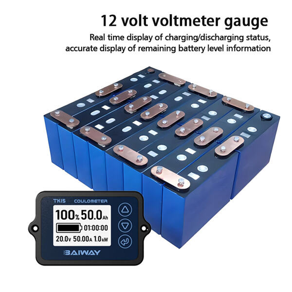 Fique à frente de quaisquer possíveis problemas de bateria com um voltímetro confiável de 12 volts.