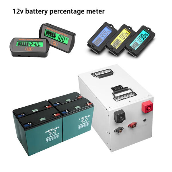 Protection of Use of 12V Battery Percentage Meter