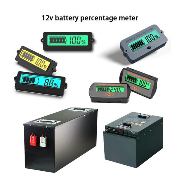 Innovation in 12V Battery Percentage Meter