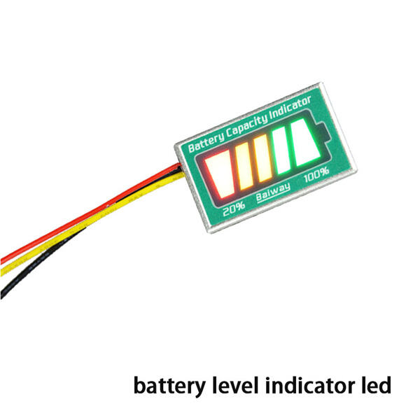 Safety associated with the Battery Level Indicator LED