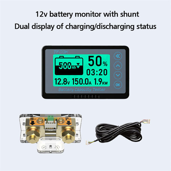 Safety with 12v Battery Monitor with Shunt