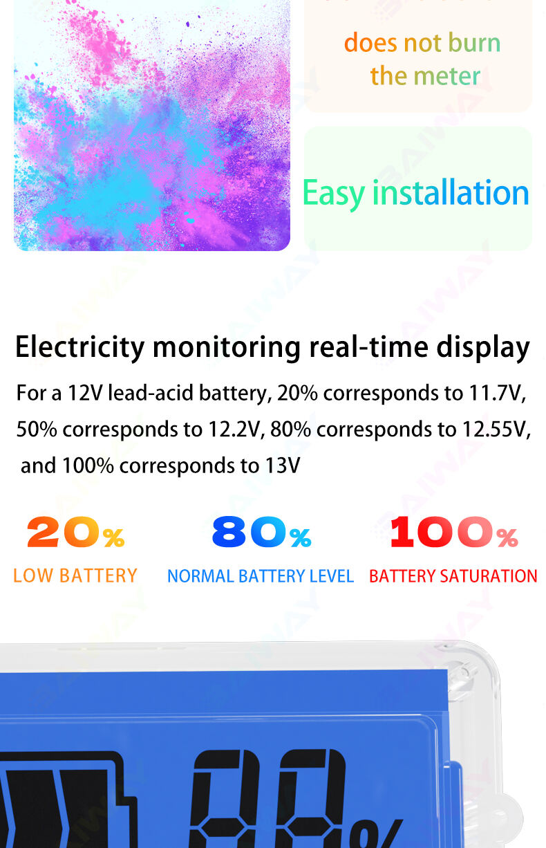 Battery Monitors Meter factory