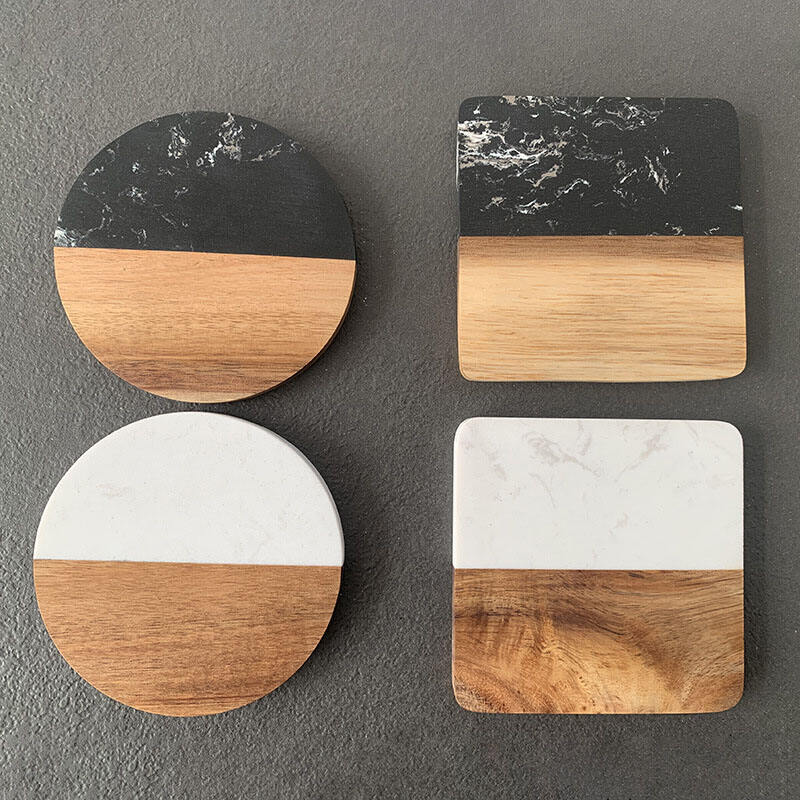 product sublimation coasters diy custom printing logo square round cork coasters for drinks beer wood coaster-21