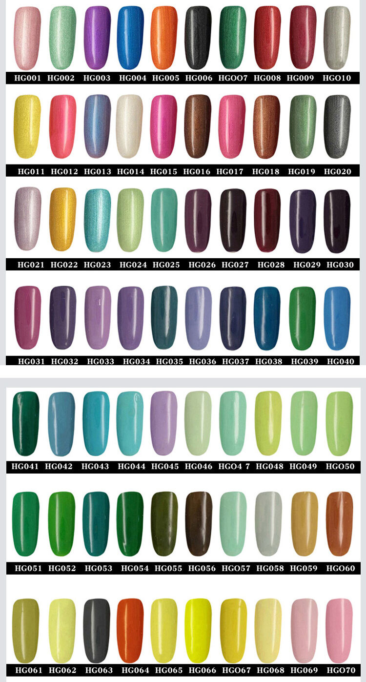 HONEY GIRL Fashion 234 Colors Nail Polish UV Gel Customized Design Nail Supplier Factory Salon manufacture