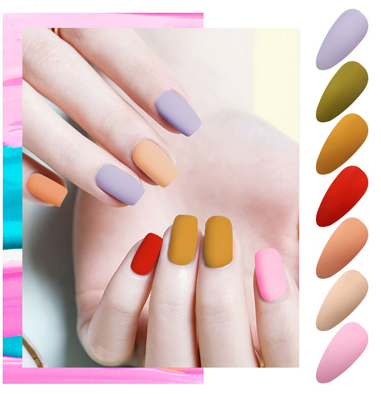 HONEYGIRL New Fashion 36 Color Gel Nail Polish Kit Set Soak Off UV Led Nail Gel Polish Set supplier