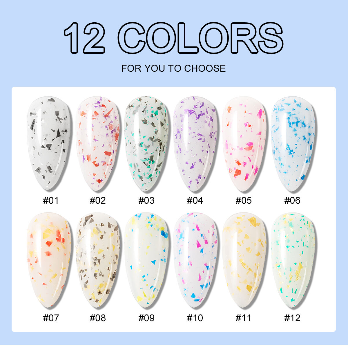 HoneyGirl New Arrival Private Label Gel Nail Polish Wholesale UV Quail Gel Polish Soak Off  Vegan Eggshell Gel Polish supplier