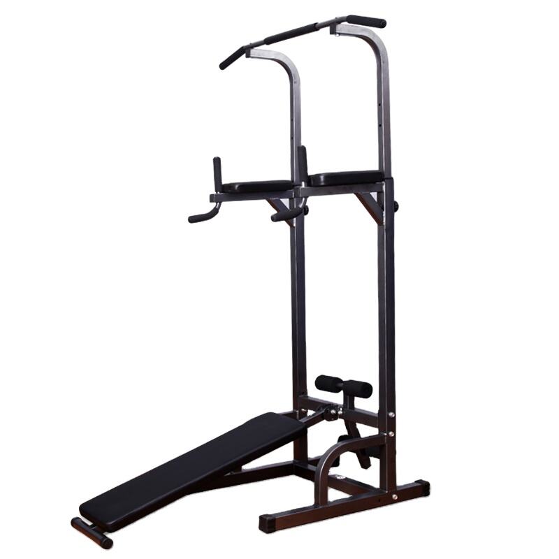product adjustable steel frame power station home use fitness equipment pull up bar squat rack-13