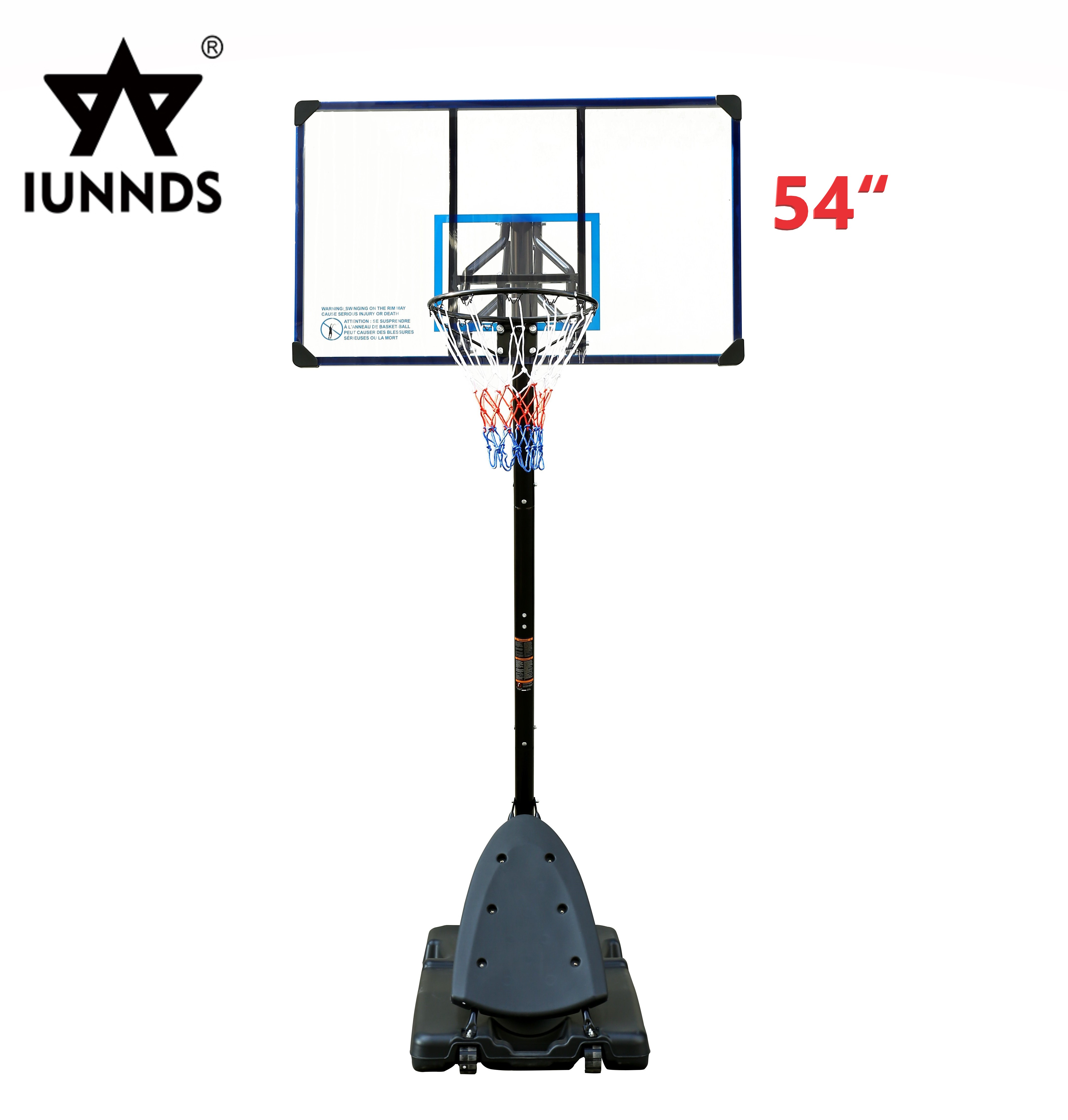 product iunnds 54 inch portable basketball system portable basketball stand 54 inch pc backboard-4