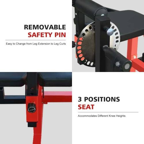 product iunnds oem functional seated leg extension  curl machine for triceps glutes  biceps gym fitness strength training-9