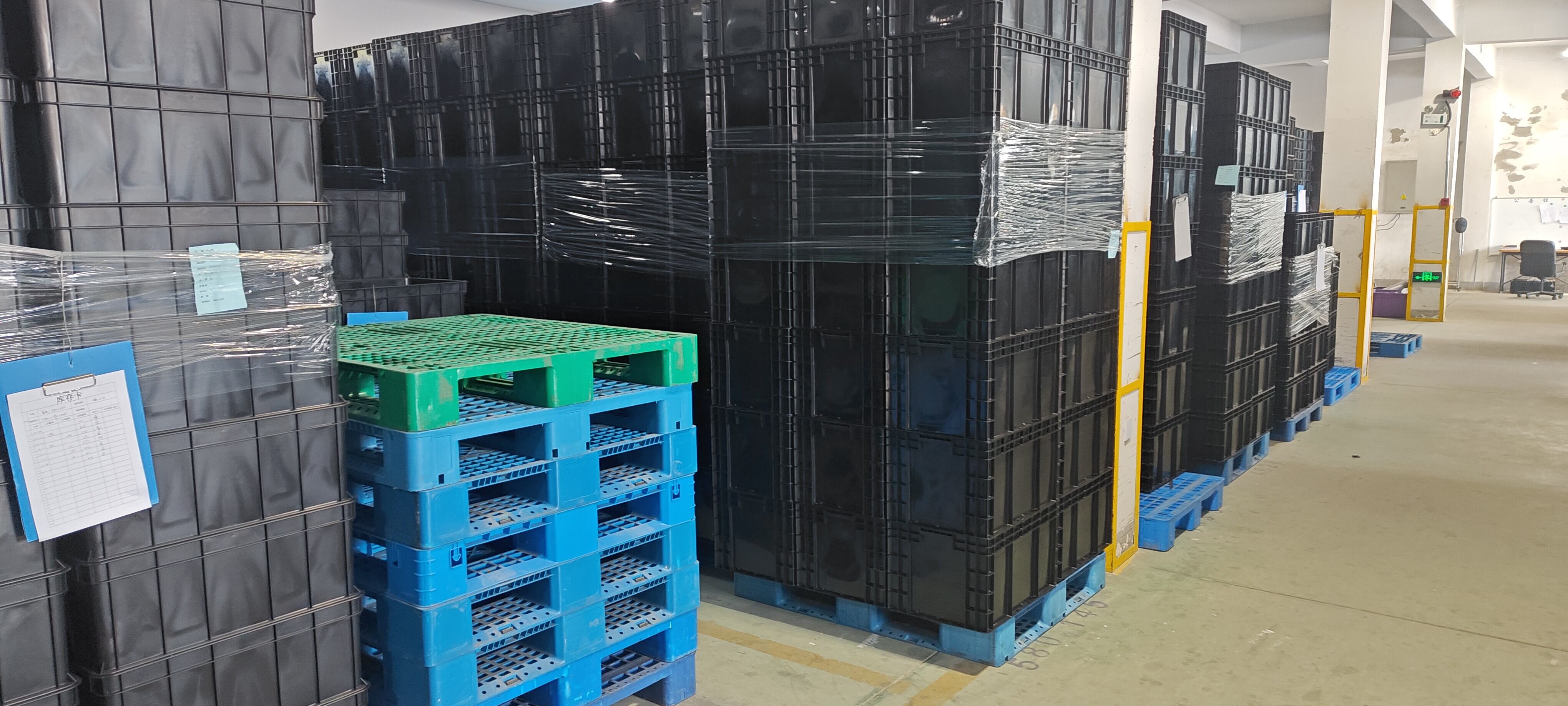 product esd box conductive containers storage boxes antistatic bins plastic inject totes-6