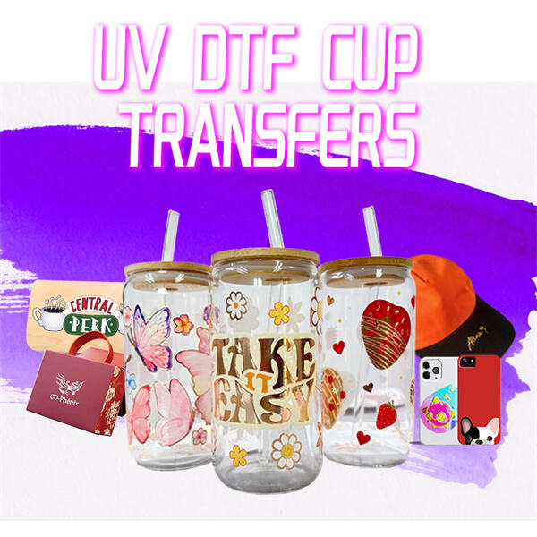 Easily apply UV DTF transfers to cups for a professional finish