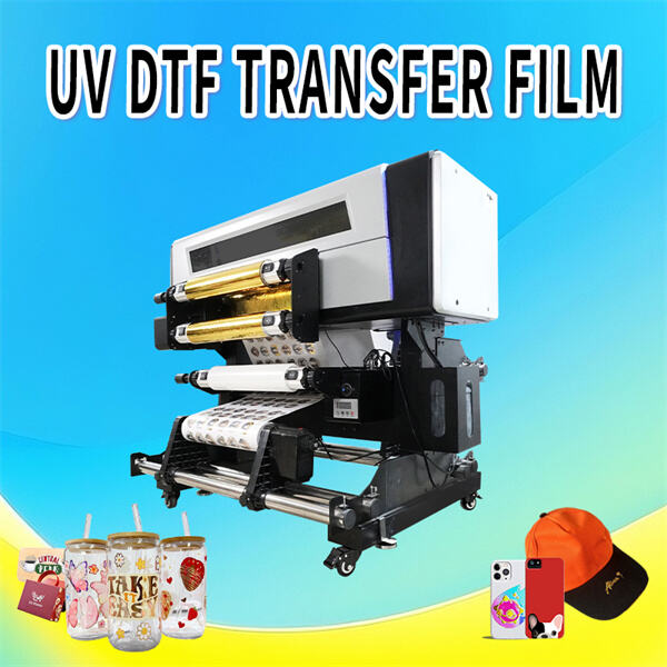 Enhance your designs with UV DTF transfer film