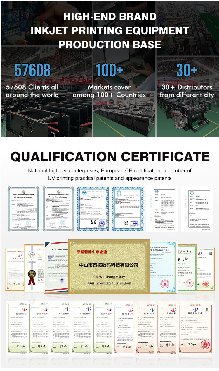 Dtf Uv Printer Roll to Roll A2 Size Auto Laminator Print AB Film Labels Stickers Logos for Any Hard Object Surface factory