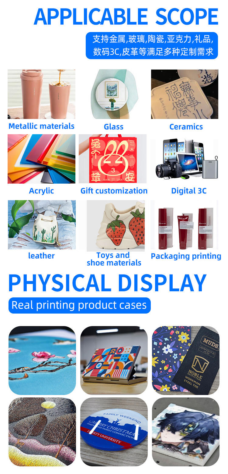 New A4 Size Flatbed UV Ink Phone Cover Printing Machine 1-Year Warranty DTF Sticker Printer UV A4 Uv Printer details