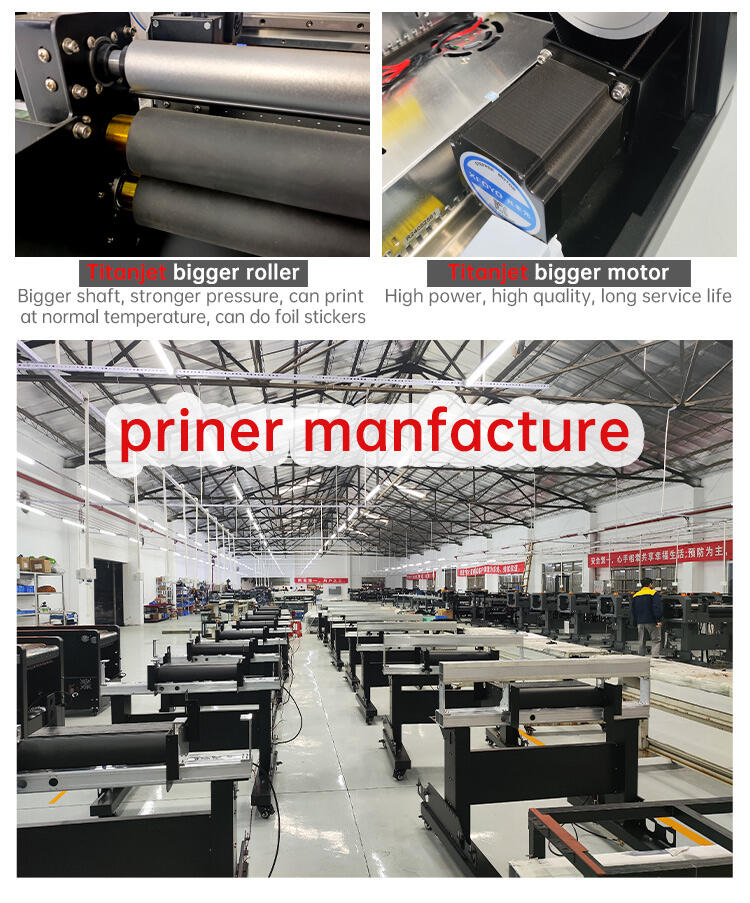 High-Speed A2/A3 UV DTF Printer for Sticker Label on Bottle Cup Glass with Roll-to-Roll Automatic Laminator supplier