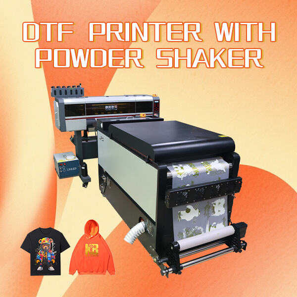 Lås upp obegränsade tryckmöjligheter med vår innovativa DTF-skrivare och pulverblandarteknologi