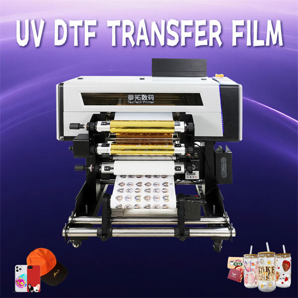 Durable and long-lasting UV DTF transfer film