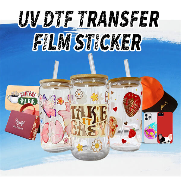 Enhance Your Brand with Custom UV DTF Transfer Film Sticker