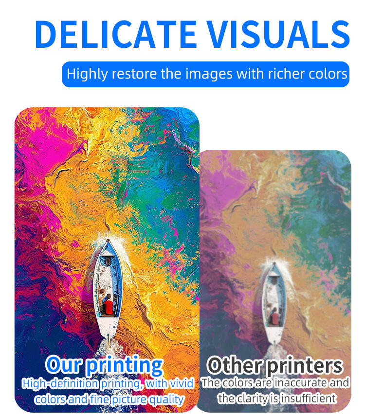 New A4 Size Flatbed UV Ink Phone Cover Printing Machine 1-Year Warranty DTF Sticker Printer UV A4 Uv Printer factory