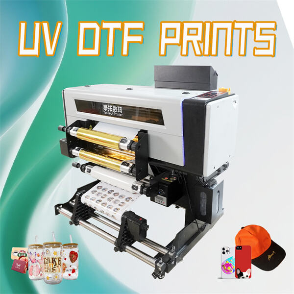 Elevate your merchandise with eye-catching UV DTF prints