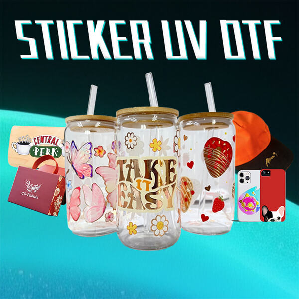 Stand Out with Vibrant UV DTF Stickers