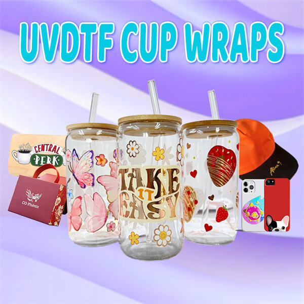 Achieve cost-effective customization with UV DTF technology for cup wraps