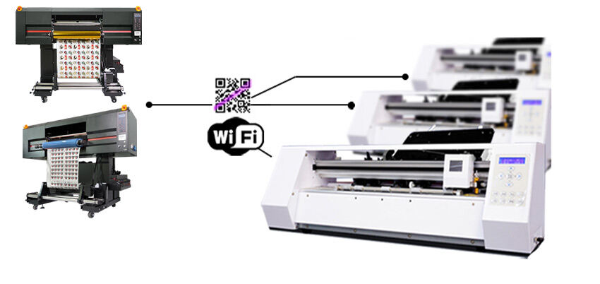 2025 New UV DTF Printer 24 Inch with Foil Golden Stickers Color Labels with Epson Heads I3200 Highest Speed 10㎡/h supplier