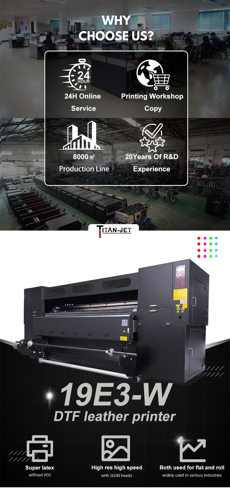 2200mm Wide Format Multi Color Automatic Flat Bed Hybrid Printer Digital Carpet Leather Printing Machine supplier